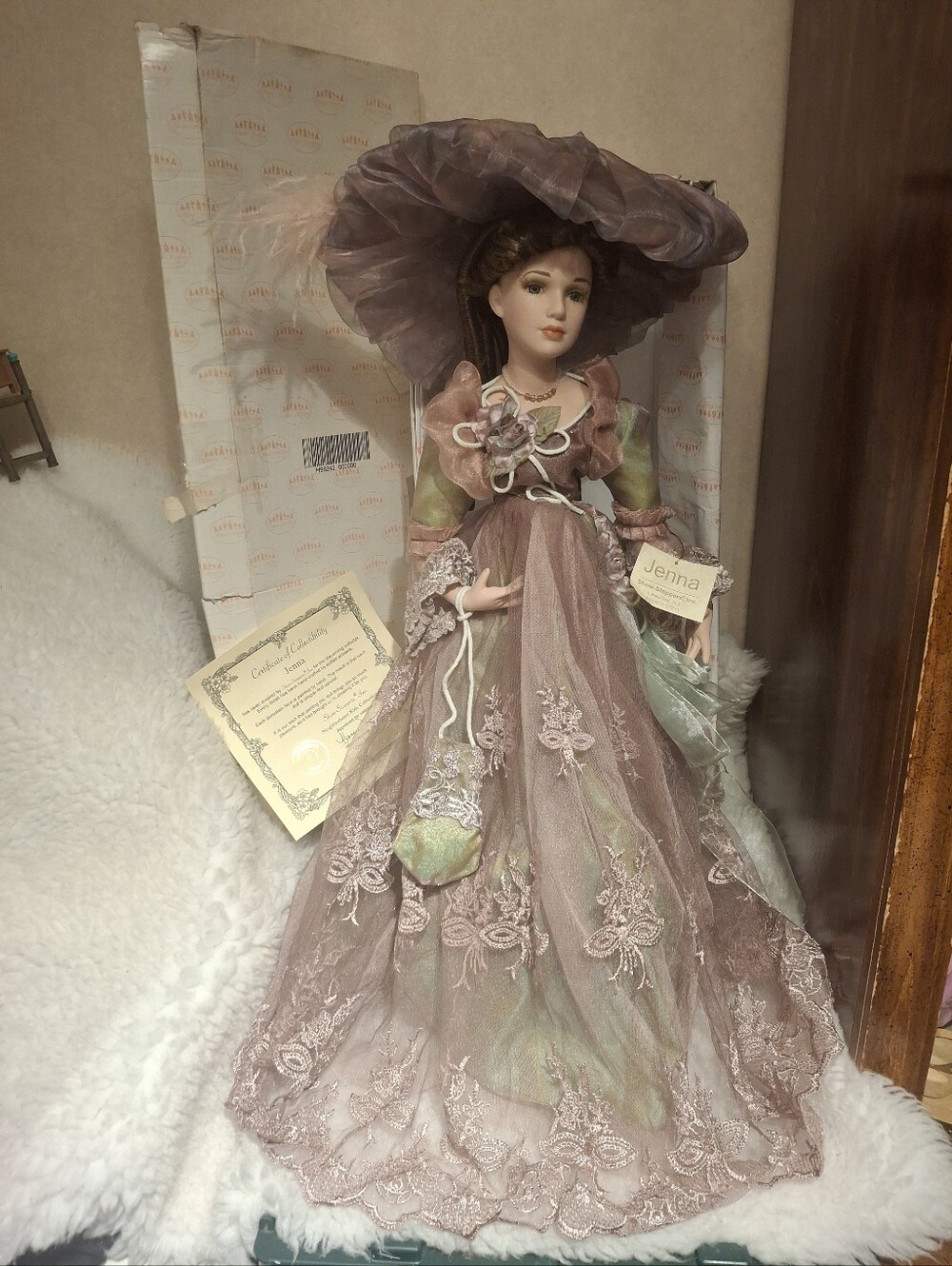 24" Porcelain Doll Jenna